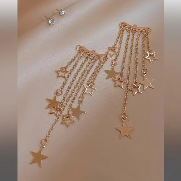 Earrings Set for Women – Studs, Hoops & Dangle Earrings in Gold & Silver Tone – Fashion Jewelry Gift Set for Girls & Women