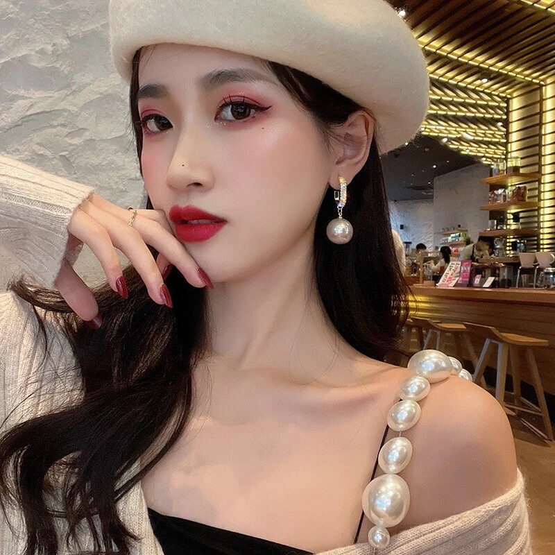 Earrings Set for Women – Studs, Hoops & Dangle Earrings in Gold & Silver Tone – Fashion Jewelry Gift Set for Girls & Women