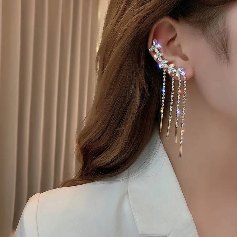 Earrings Set for Women – Studs, Hoops & Dangle Earrings in Gold & Silver Tone – Fashion Jewelry Gift Set for Girls & Women