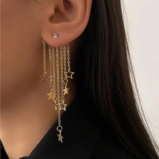 Earrings Set for Women – Studs, Hoops & Dangle Earrings in Gold & Silver Tone – Fashion Jewelry Gift Set for Girls & Women