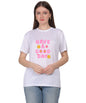 Have a Good Day Graphic Print Cotton T-Shirt, Round Neck, Short Sleeve, Casual Wear