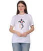 Ganesh Print T-Shirt, Cotton, Round Neck, Short Sleeve, Regular Fit