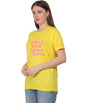 Have a Good Day Graphic Print Cotton T-Shirt, Round Neck, Short Sleeve, Casual Wear
