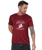 Soccer Graphic T-Shirt, I Know I Play Soccer Try to Keep Up Design, Red, Short Sleeve